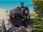 UP 4436 on static display at Ogden Union Station